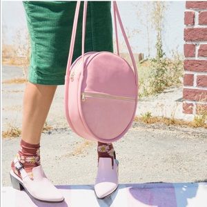 Bando Pink Circular Purse